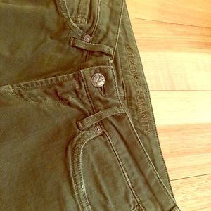 Citizens of Humanity Racer Skinny (Green)